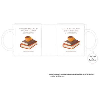 Tea and a Good Book Mug Thumbnail